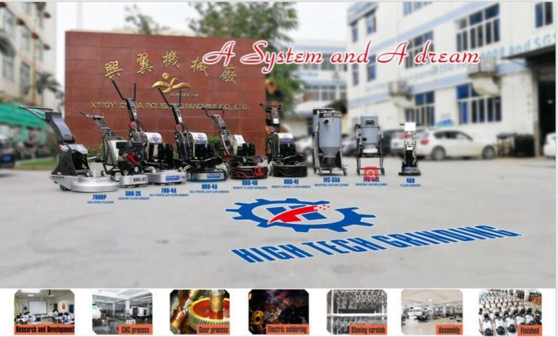 Self-Propelled Floor Grinding Polishing Machine Concrete Manual Grinder