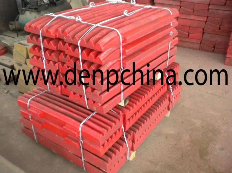Denp Jaw Plate / Crusher Part / Crusher Plate