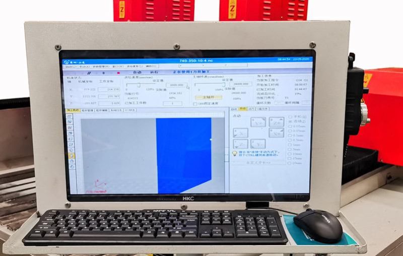 Hybrid Servo Stone Engraving Machine with CE Certification