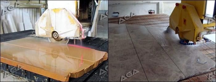 Marble Granite Stone Laser Cutting Machine and Tile Cutter, Bridge Saw (HQ700)