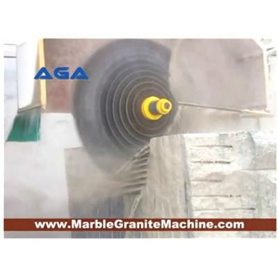 China Bridge Multi-Blade Stone Block Cutting Machine for Granite Marble Stone Cutter Machinery (DQ2200/2500/2800)