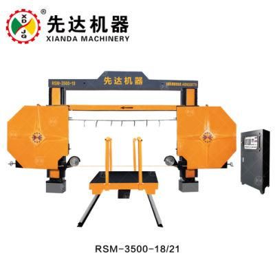 Diamond Wire Cutting Saw Granite Marble Trimming Squaring Profiling Machine