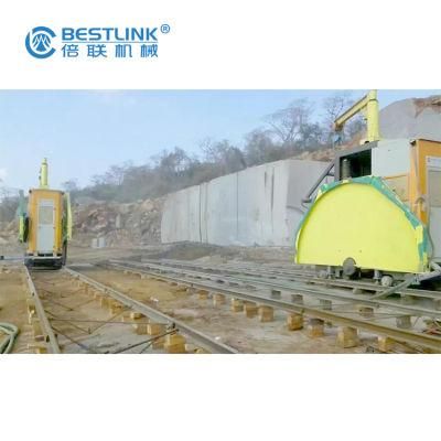 2021 Horizontal and Vertical Sandstone Block Quarry Mining Machine