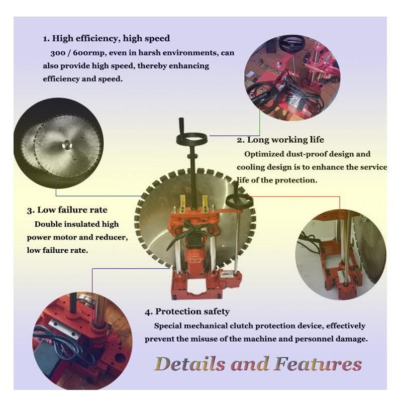 Hand Electrical Power Tool Circular Saw Concrete Wall Cutting Machine