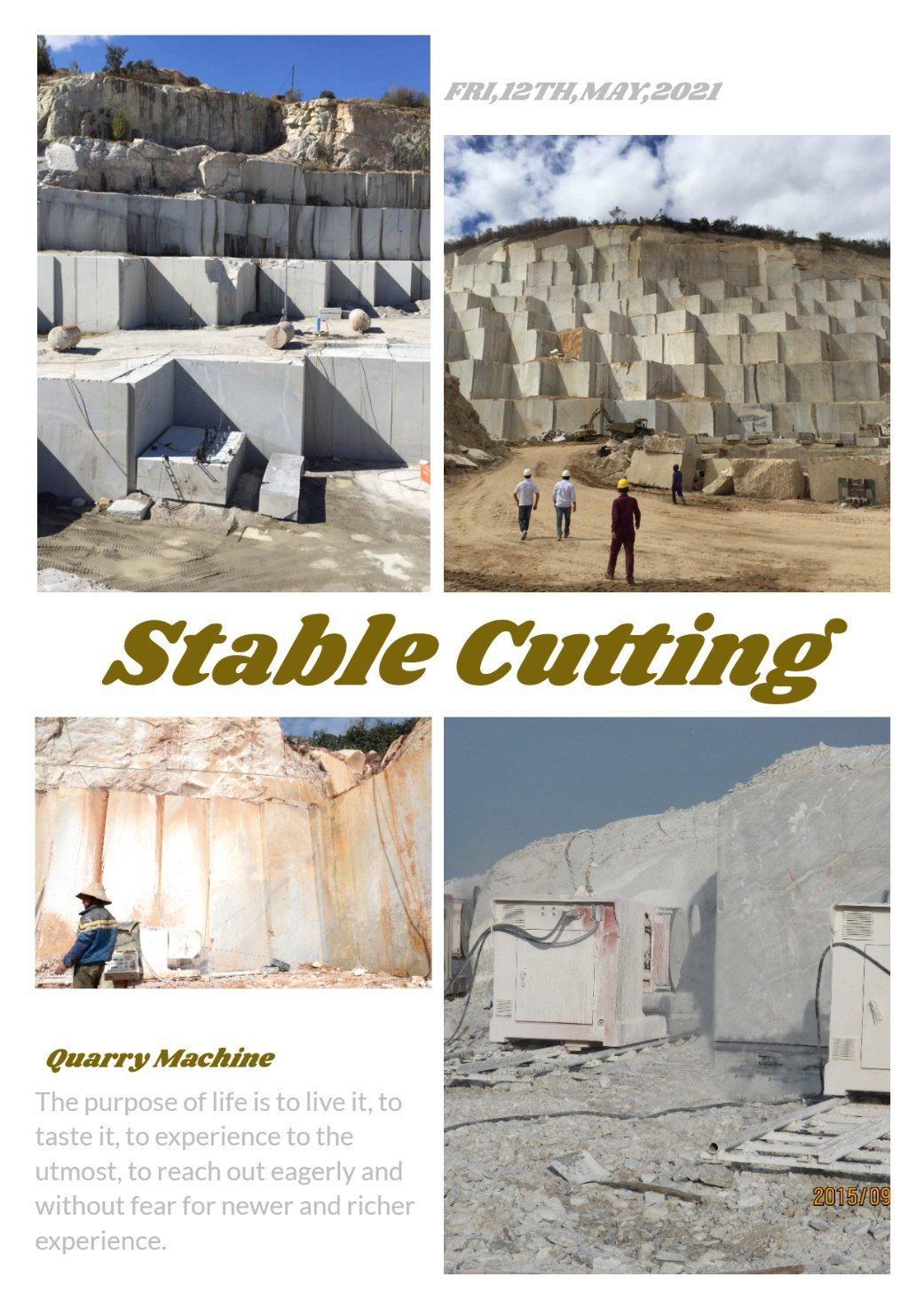 75kw Diamond Wire Saw Machine for Marble Quarrying Cutting