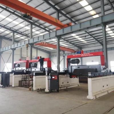 Professional Curb Stone Cuting Machine Brige Type Multi Blade Curb Saw Machine