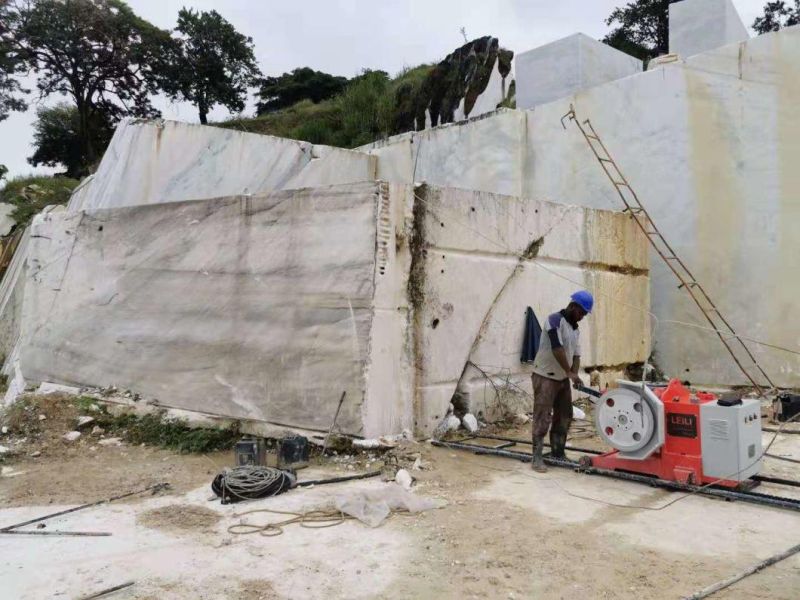 22kw Wire Saw Machine for Grante or Marble Bolck Squaring