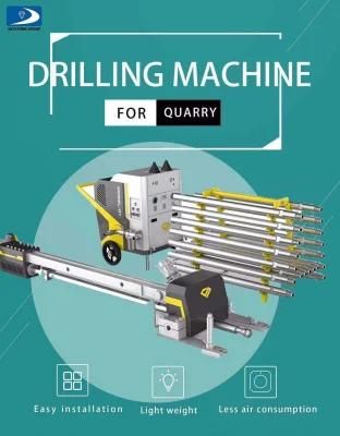 Hydraulic &amp; Pneumatic Down The Hole Drill Machine for Granite Quarry