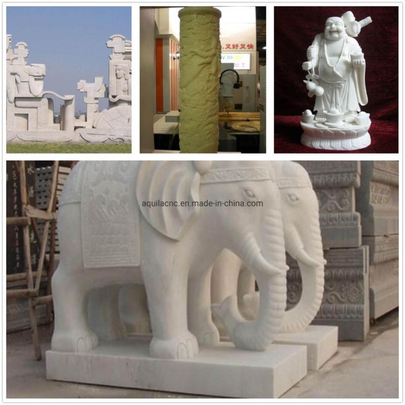 Four Axis Rotary Stone CNC Router Machine/Cutting Engraving Router Machine