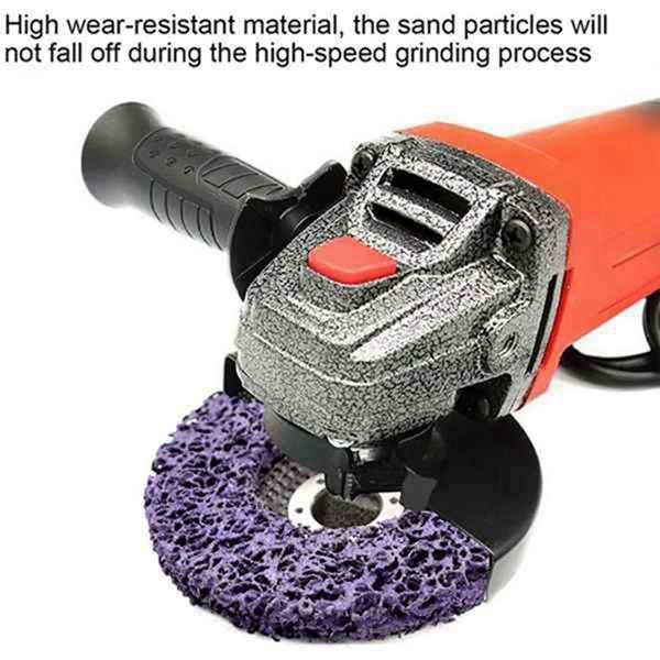 Diamond Grinding Disc Elastic Disc Mesh Cloth Purple Diamond Polishing Wheel Polishing Sheet Grinding Wheel Grinding Tool