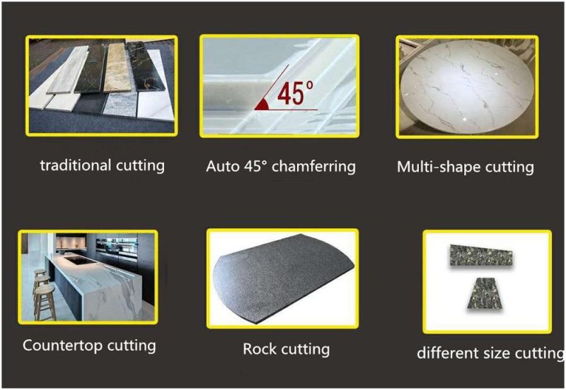 CNC 5 Axis Bridge Saw CNC Stone Bridge Saw CNC Stone Cutting Machine Automatic Cutter