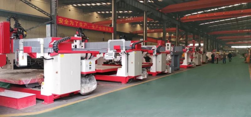 Hualong Stone Machinery Hknc-650X Marble CNC 5 Axis Bridge Saw Granite Cutting Stone Machine with Vacuum Lifter for Sale