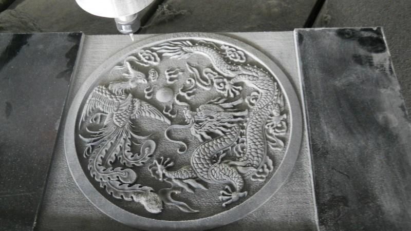 1300*2500mm Single Head Stone CNC Router Machine