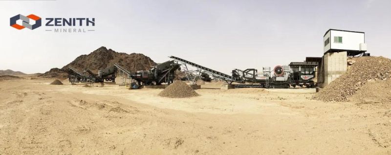 Gold Mining Plant Portable Crushing Equipment Mobile Jaw Crusher Machine for The Stone