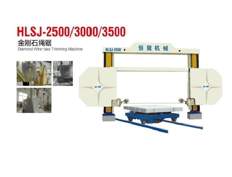 Stone Cutting Machine with Diamond Wire Saw for Marble and Granite