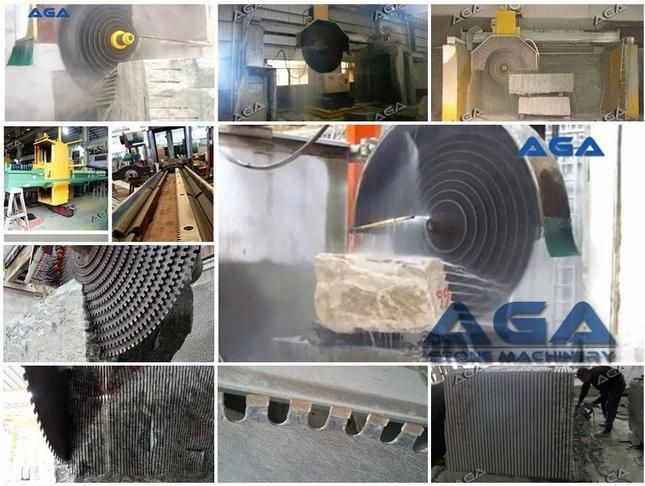 Robust Multi Block Saw Stone Block Cutting Machine Making Slabs Automatically (DQ2200-2500-2800)
