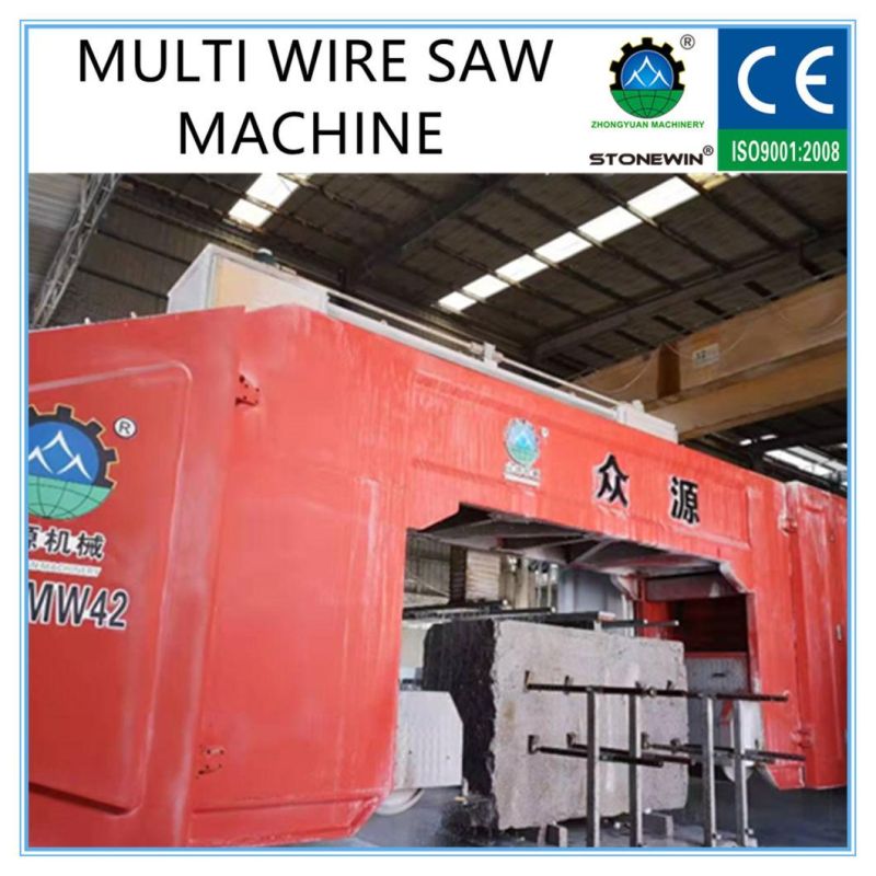 Stone Processing Slab Cutting Multi Wire Saw Machine