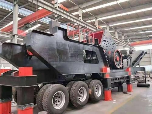 Wheeled Mobile Impact Crusher Station