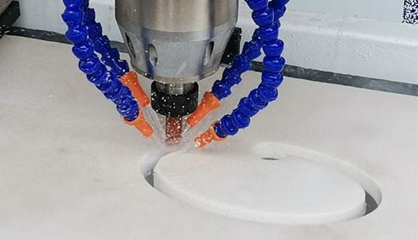Stone CNC Machine Kitchen Countertop Cutting Water Sink Drilling Router Granite Marble Quartz