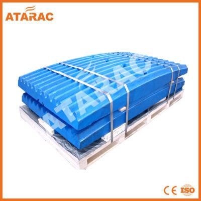 Manganese Steel Jaw Crusher Castings Parts Jaw Plate