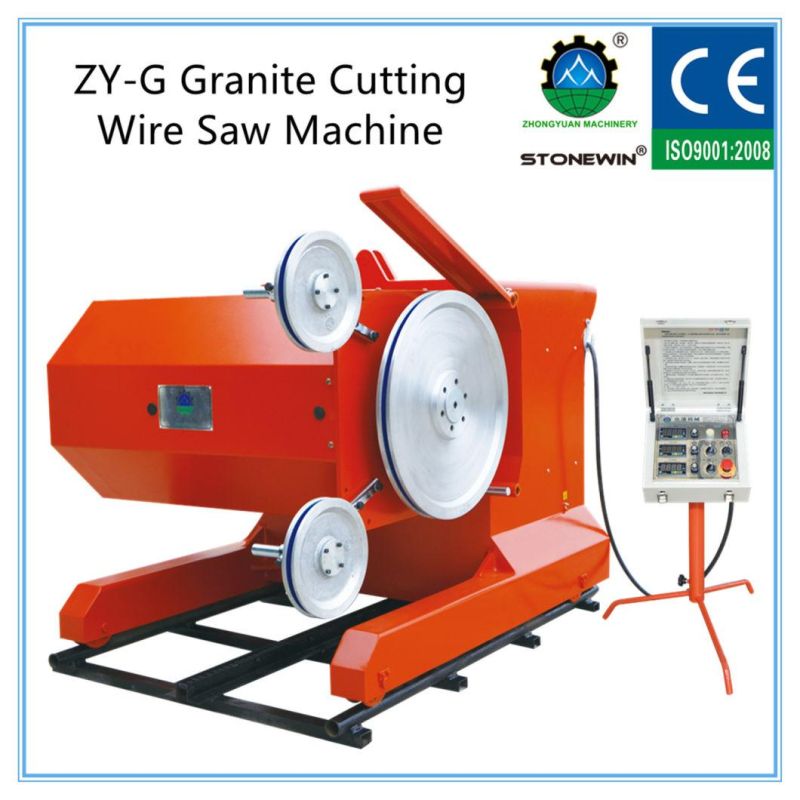Simple Operation Granite Cutting Diamond Wire Saw Cutting Machine