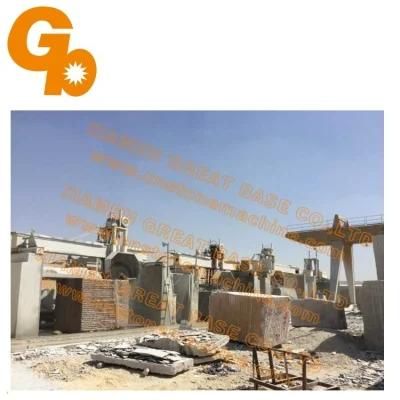 Multi Blade Bridge Saw Stone Granite Cutting Machine