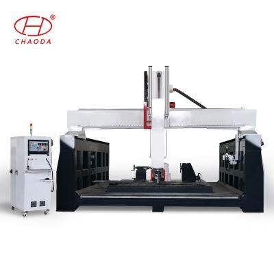 4D CNC Router for Large Marble Sculptures, Statues, Pillars