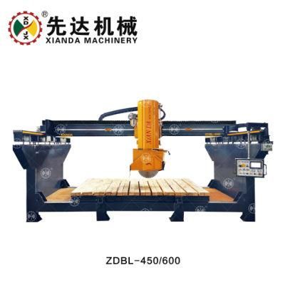 Easy Installation Xianda Zdbl-450 Mono-Block Laser Bridge CNC Marble Granite Stone Slab Cutting Machine for Sale