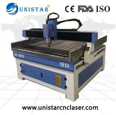 1212 Acrylic, Stone, Wood, Metal, Cutting and Engraving Machine, Advertisement CNC Router