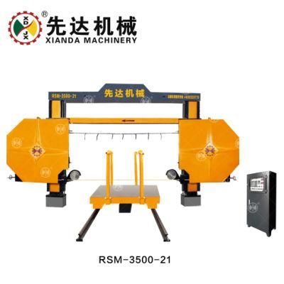 Xianda Stone Cutting Machine Block Dividing Machine Rsm-3500-18/21