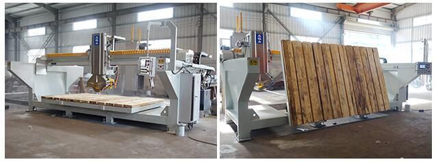 Automatic Bridge Cutting Machine for Granite Marble with Turn 90° Blade Rotation (HQ600D)