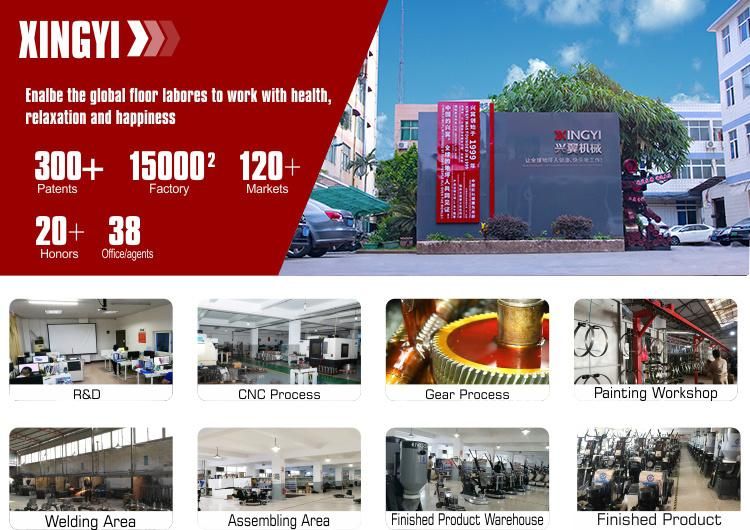 High-End Customization Planetary Grinding Dics Epoxy Concrete Marble Floor Grinder Polishing Machine