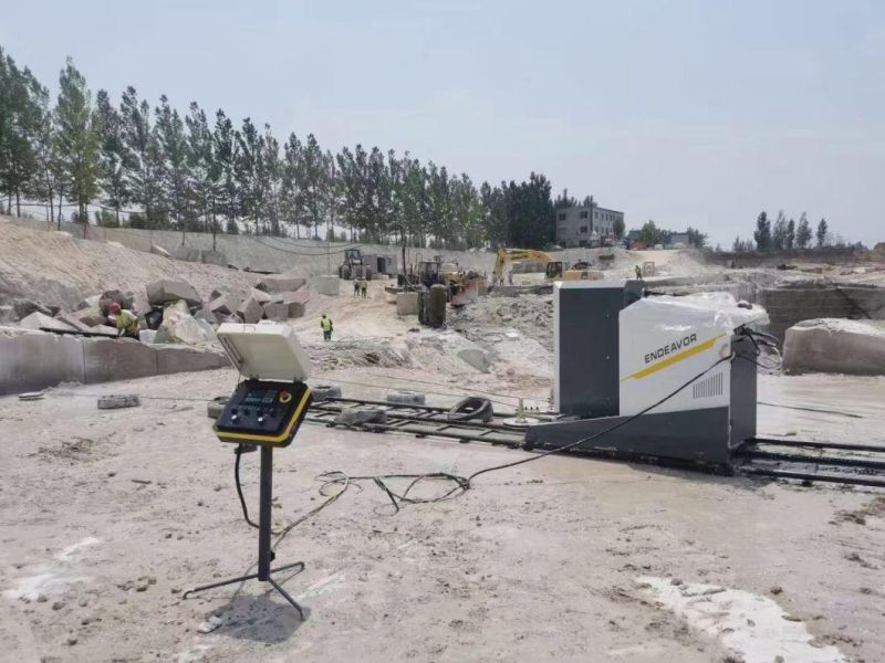 Permanent Magnet Motor Wire Saw Machine for Stone Quarry.