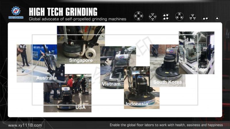 Concrete Terrazzo Floor Grinding Polishing Machine Floor Grinder