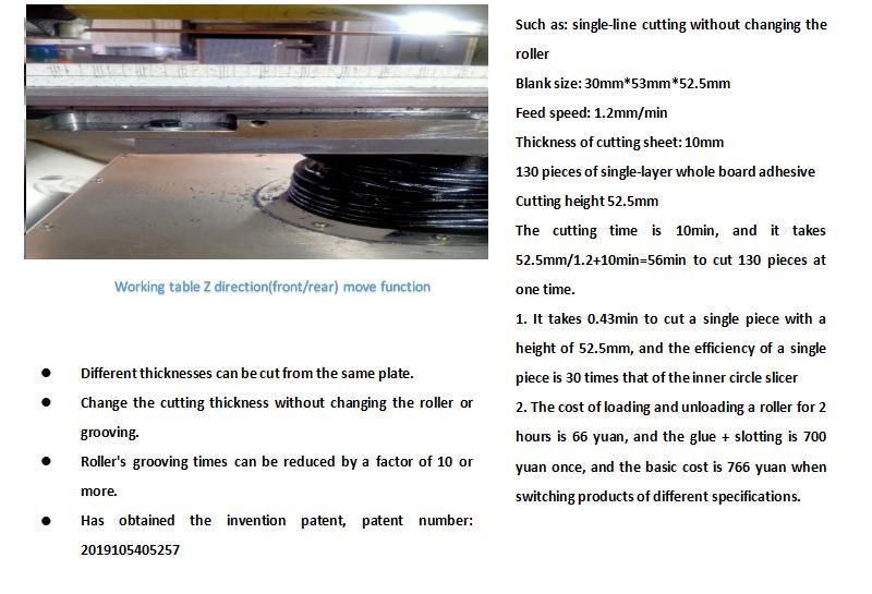 Magnetic Materials Rotary Double Material Plate Multi-Wire Cutting/Sawing Machine