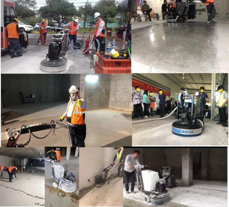 Hot Sale Concrete Terrazzo Marble Floor Grinding and Polishing Machine for Sale