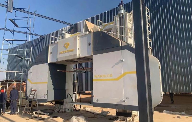 Multiwire Machine for The Production of 12mm-Thick Granite Slabs