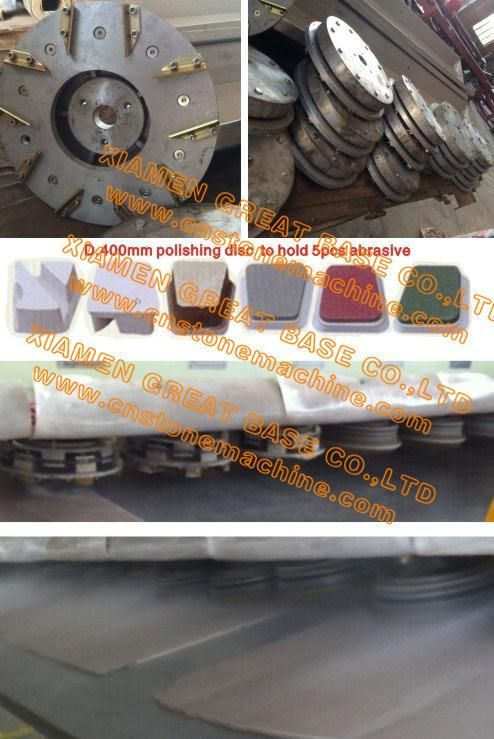 Automatic Marble Polishing Line Stone Grinding Machine for big slab