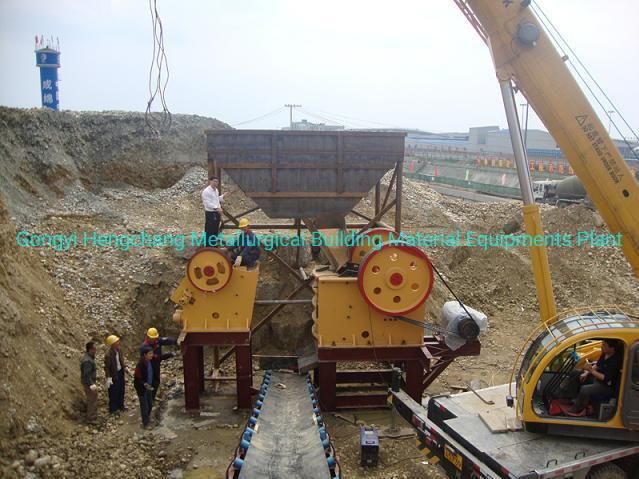 Mining Stone Jaw Crusher for Rock Stones and River Pebbles