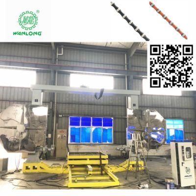 8.8mm CNC Processing Profiling Diamond Wire Granite Cutting Machine