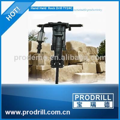 Ty24c Pneumatic Hand-Held Rock Drill for Quarry