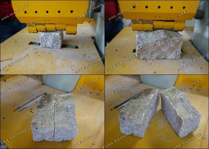 Hydraulic Stone Splitting Machine for Granite Marble Pavers, Stone Cutting Machine (P95)