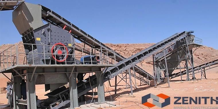 Zenith Pfw Series Stone Crushing Machine Impact Crusher with 50-800tph Capacity