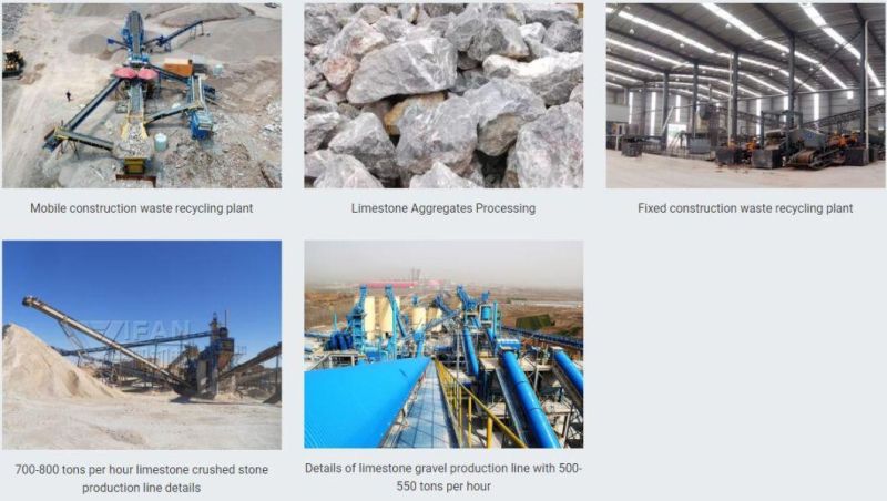 Limestone Gravel Clay Rock Stone Crushing Machine Price