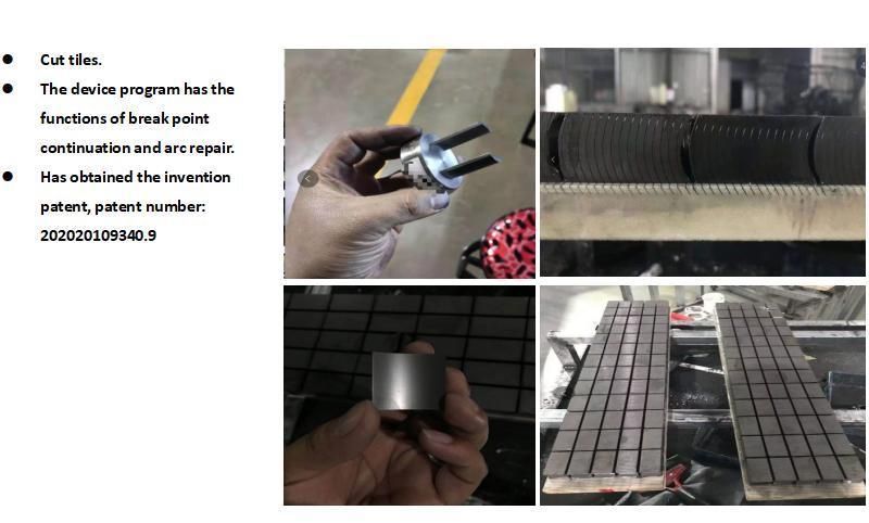 Magnetic Materials Rotary Double Material Plate Multi-Wire Cutting/Sawing Machine