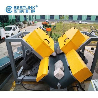 Mountain Thin Stack Field Stone Veneer Saw Cutting Machine