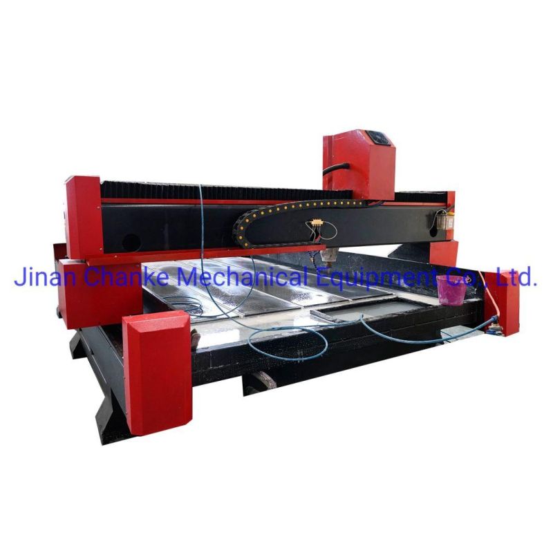 Competitive Price 3D 4 Axis Marble Granite CNC Router Cutting / Stone Sculpture Machine