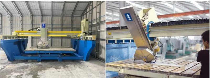 Natural Stone Marble Laser Bridge Saw Machine Cutting Granite Slabs for Sale (XZQQ625)