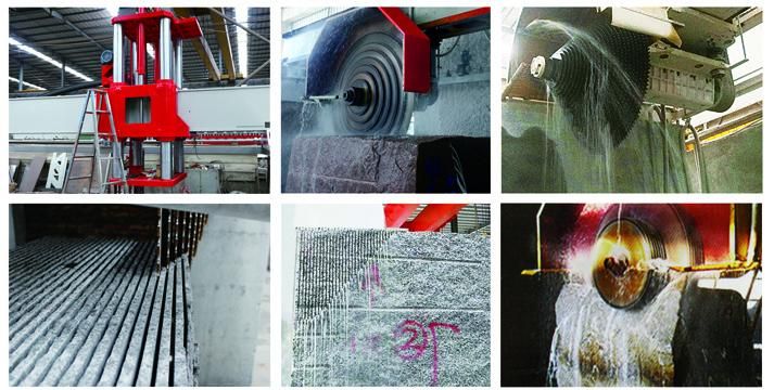8000*4500*4500mm Jadestone Henglong Standard Export Packaging Granite Table Saw Block Cutting Machine