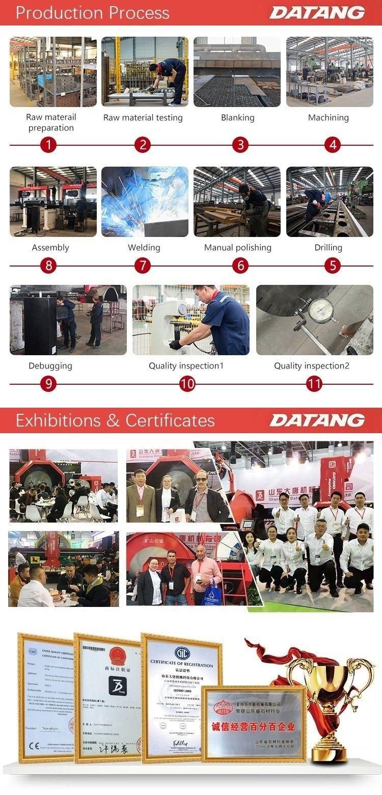Multi Blade Granite Stone Slab Block Saw Edge Cutting Machine Marble Cutter